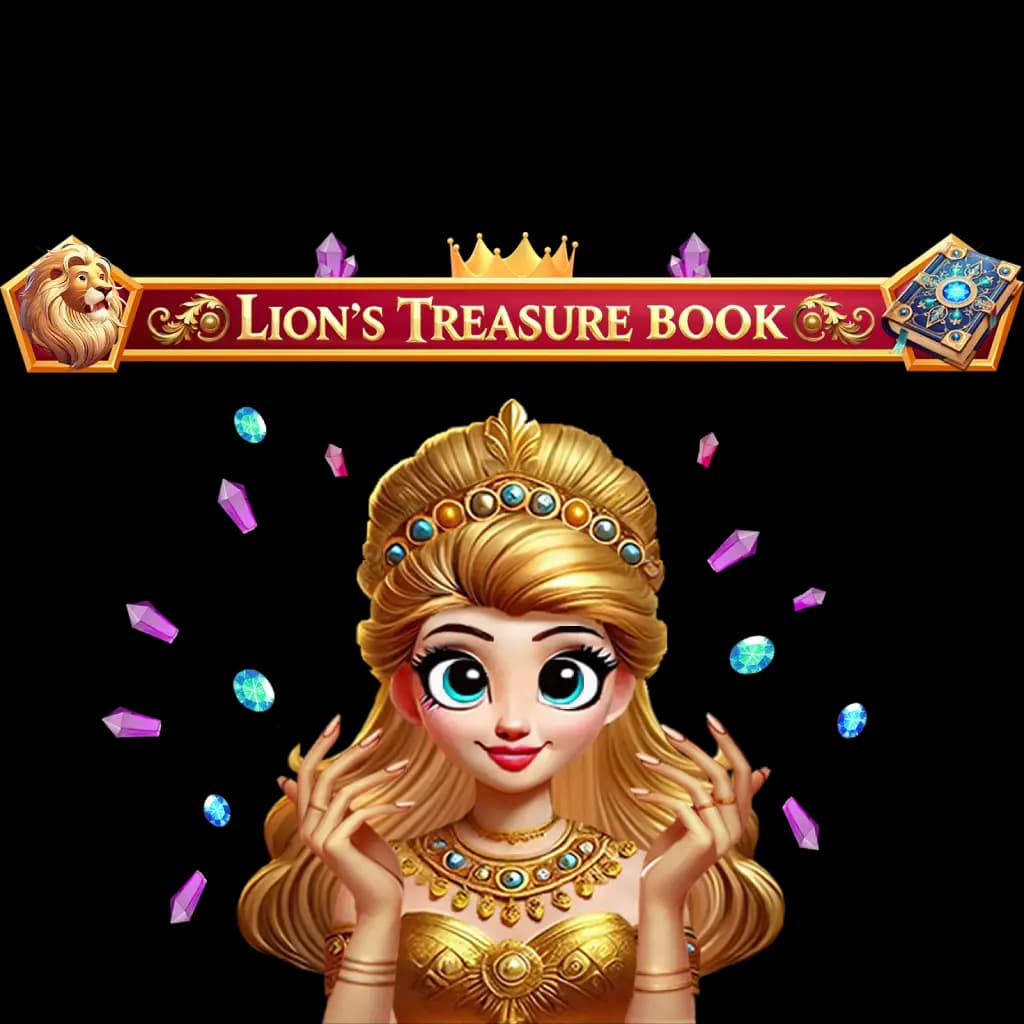 Lion's Treasure Book Logo