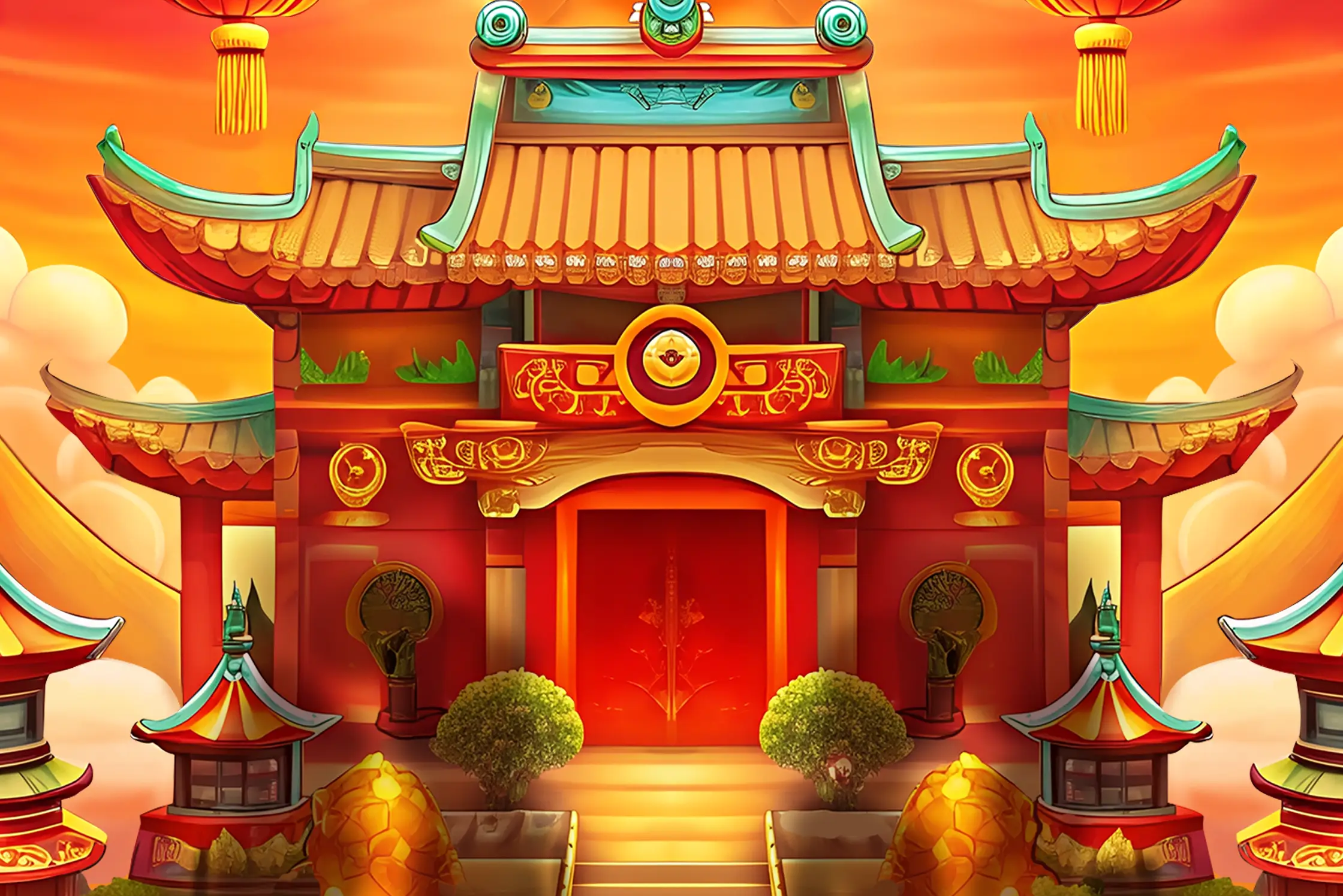 Rooster's Temple Background