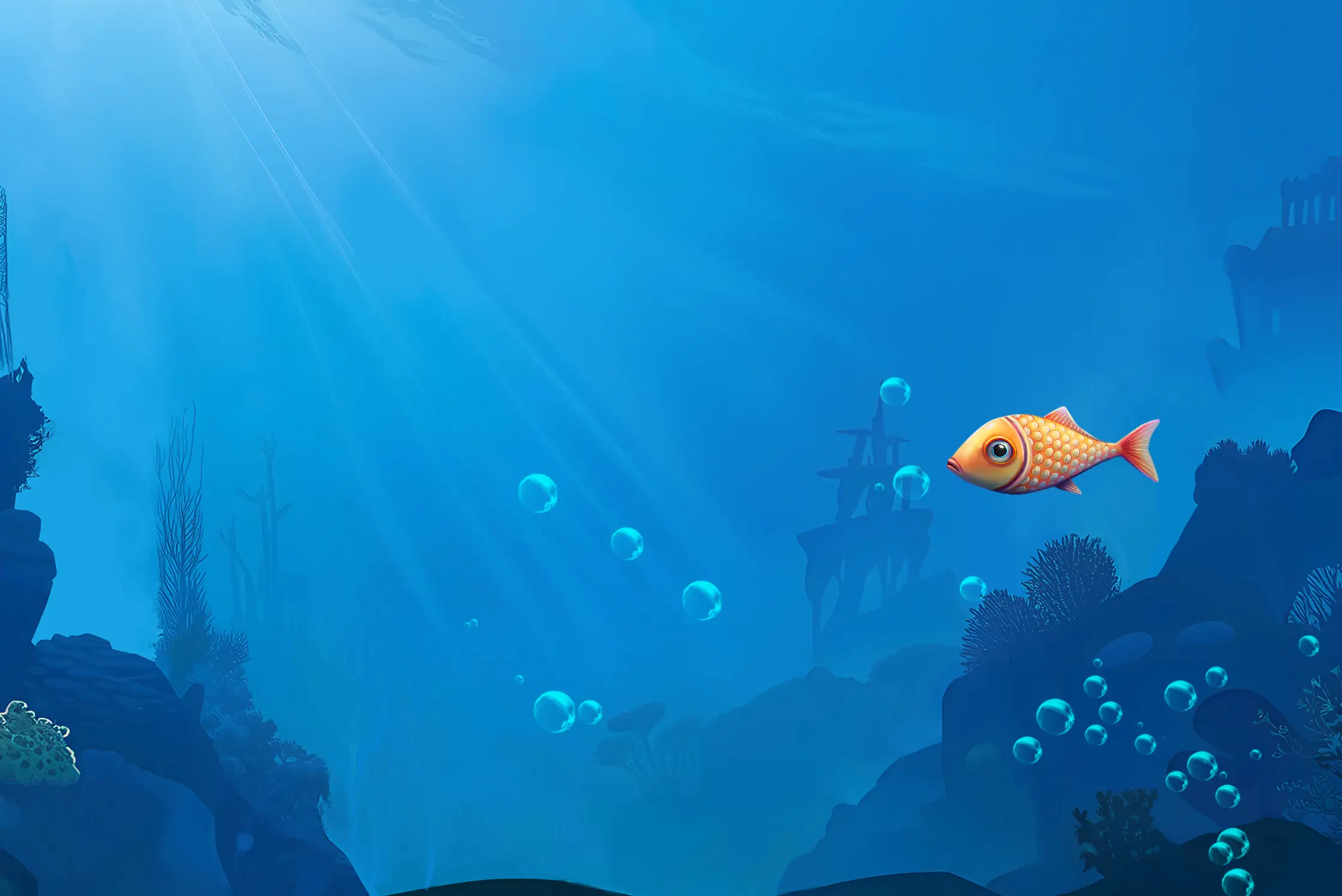 Deep Sea Plinko Background
