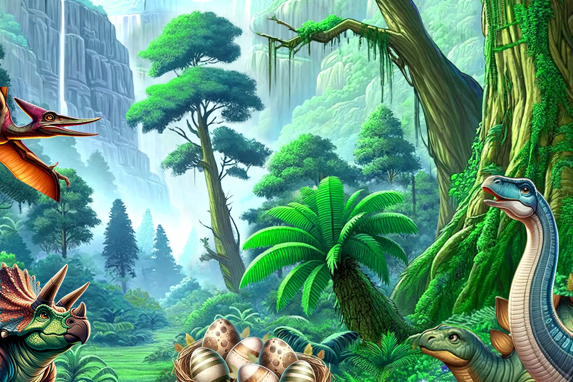 Dino Reels Background