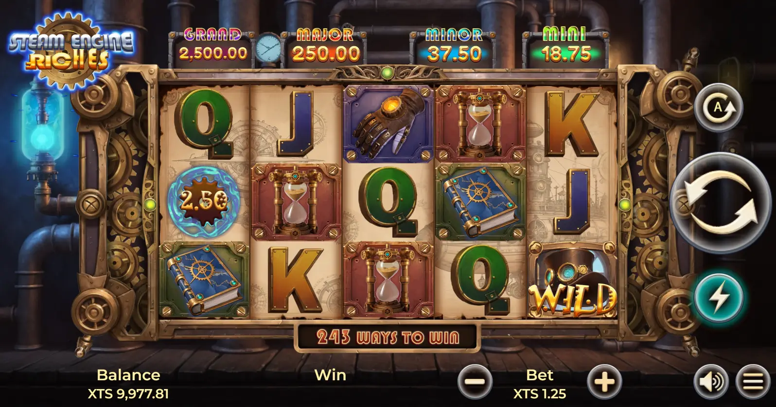 Expanding Wild with Random Multiplier and ReSpin